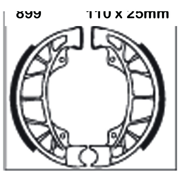 EBC EBC Brake Shoes 899